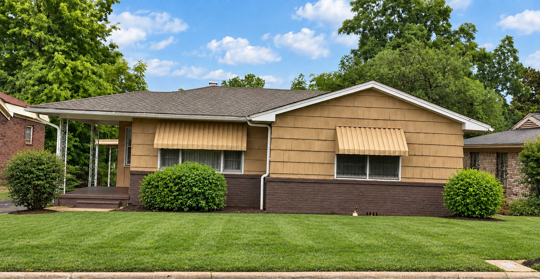 Exterior of 621 McCary St